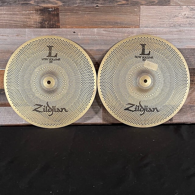 Used Zildjian L80 Low Volume Hi Hat Cymbal Pair 14 | Reverb