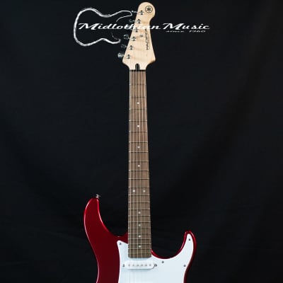 Yamaha PAC012 Pacifica Electric Guitar - Metallic Red Gloss Finish image 3