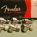 Fender Locking  Tuner Set for Strat or Tele, Brushed  Chrome  Mint Plus