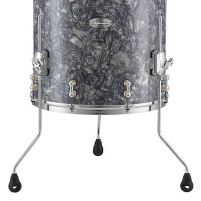Pearl Music City Custom Reference Pure 18"x16" Floor Tom BLUE SATIN MOIRE RFP1816F/C721 image 12