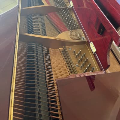 Kohler & Campbell SKG400S Baby Grand Piano 1994 Red Mahogany image 5