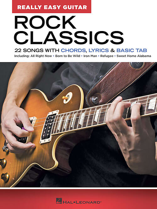 Rock Classics Really Easy Guitar Series 22 Songs with Chords, | Reverb