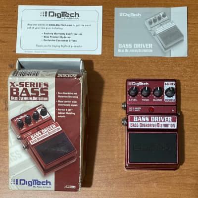 Reverb.com listing, price, conditions, and images for digitech-bass-driver-overdrive-distortion-pedal