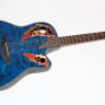 Ovation CE44P-8TQ Celebrity Elite Plus Blue Acoustic Electric Guitar