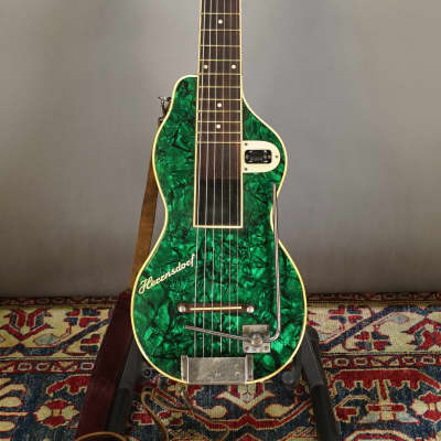 Herrnsdorf Universa 1960s  Electric Guitar w Rare Original Pedal for sale