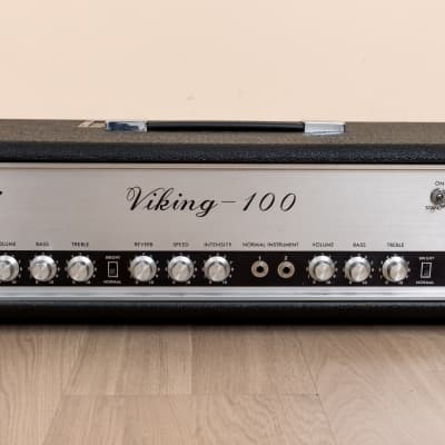 Elk Viking 100 Vintage Tube Guitar Amp Head w/ Reverb & Tremolo, EL34, Japan Miyuki image 2