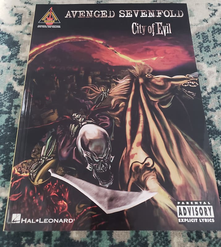 Avenged Sevenfold City of Evil Guitar Tab Songbook | Reverb