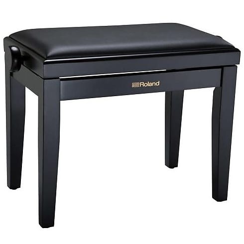 ROLAND RPB200 BK Piano Bench Vinyl Satin Black image 1