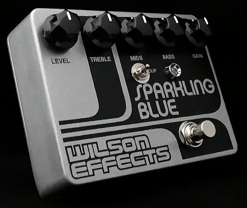Wilson Effects Sparkling Blue Distortion/Overdrive image 3