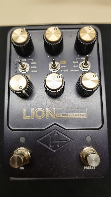 Universal Audio Lion '68 Super Lead Amp 2023 - Present - Black
