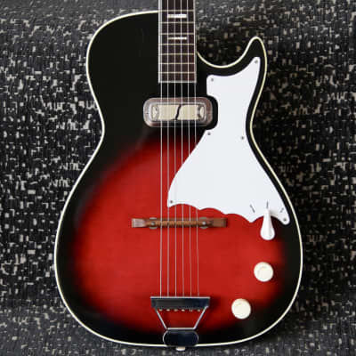 ギター Harmony H47 Stratotone Mercury 1958 1958 Harmony Mercury H47 — Guncotton Guitars