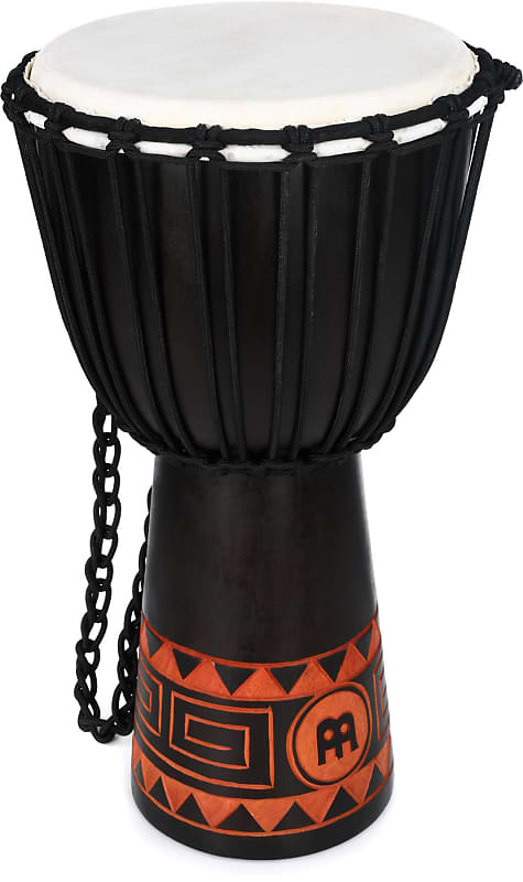 Meinl Percussion Rope Tuned Headliner Series Wood Djembe - 10 inch image 1