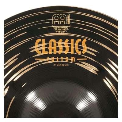 Meinl Classics Custom Dark 10" Splash Cymbal image 4