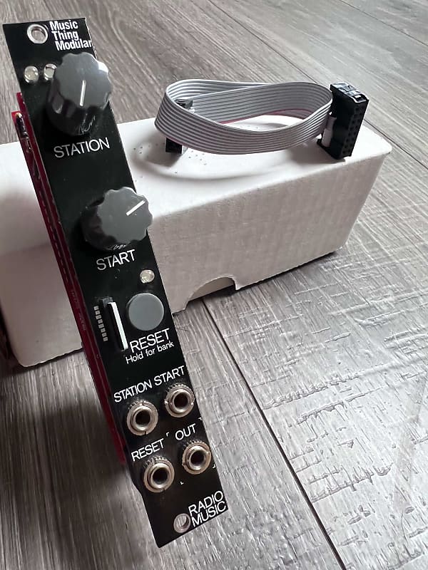Music Thing Modular Radio Music Module 2000s Black | Reverb