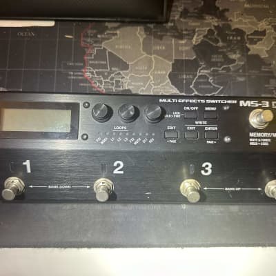 Boss MS-3 With FS-7 Footswitch 2018 Black