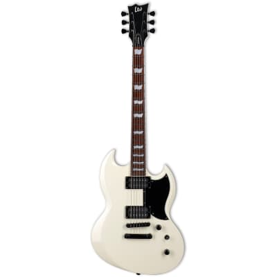 ESP LVIPER256OW 6 String LTD Viper 256 Electric Guitar - Olympic White, Right image 2