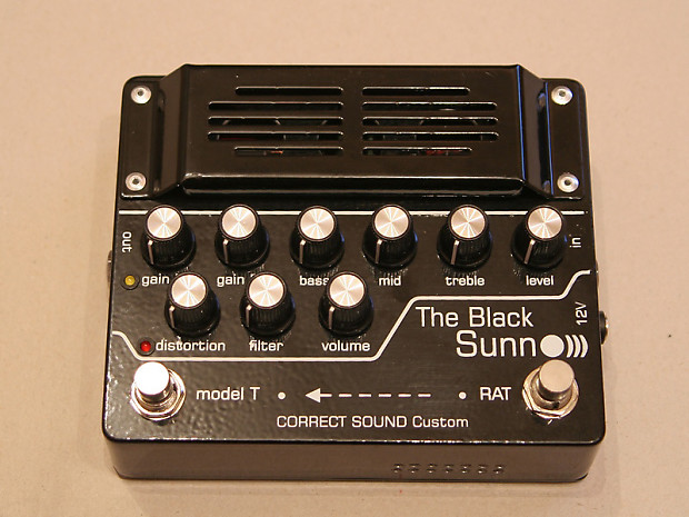 ギター Correct Sound Custom The Black SUNN CORRECT SOUND Custom The Black Sunn | Reverb