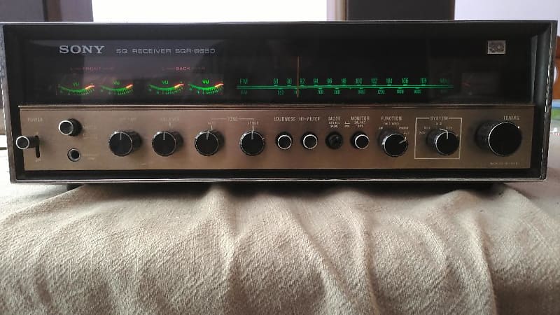 Sony SQR-6650 4-channel Quadraphonic receiver in very good condition