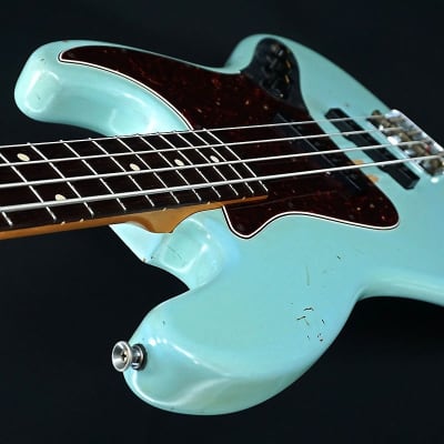 Fender Custom Shop [USED] 1964 Jazz Bass Relic (Sonic Blue) Freedom Pickup Mod. '08 image 8