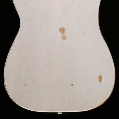 Fender Mike Dirnt Road Worn Precision Bass White Blonde Bass Guitar-MX21545862-10.17 lbs image 4