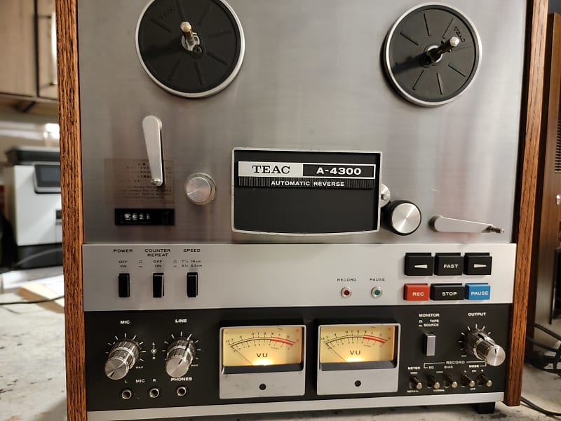 TEAC A-4300 Reel To Reel Recorder/Player