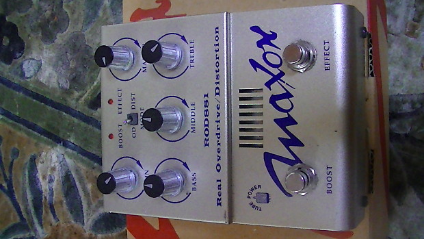 Maxon Real Overdrive Distortion - ROD881 (Tube) | Reverb