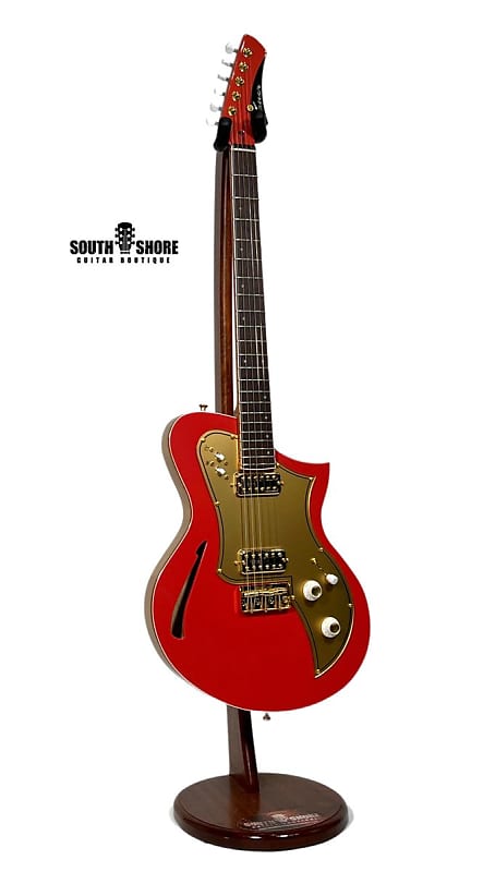 Kauer Guitars Korona Supreme 2022 Tahitian Coral / Natural, Swamp Ash Body, NEW (Authorized Dealer) image 1