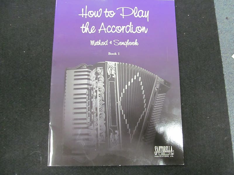 Santorella Pub. How To Play The Accordion Method And Songbook | Reverb