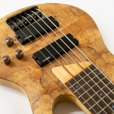 ESP LTD B-206SM 6-String Bass - Spalted Maple image 5