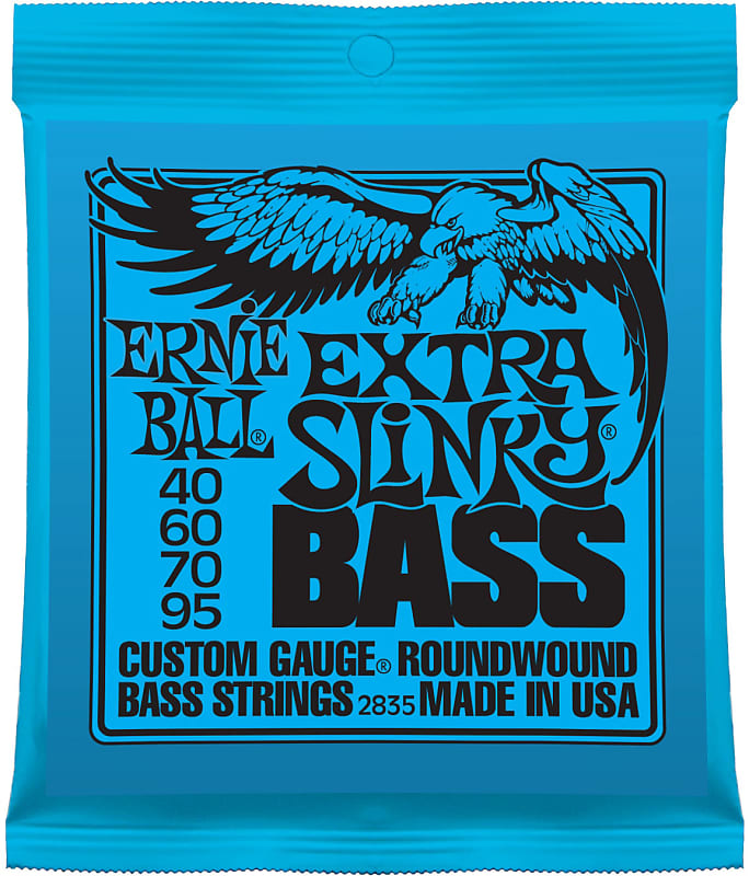 Ernie Ball 2835 Extra Slinky Electric Bass Strings image 1