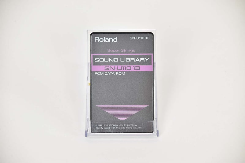 SN-U110 Roland　拡張カード　8枚 Roland SOUND LIBRARY 音源拡張カード SN-U110-08