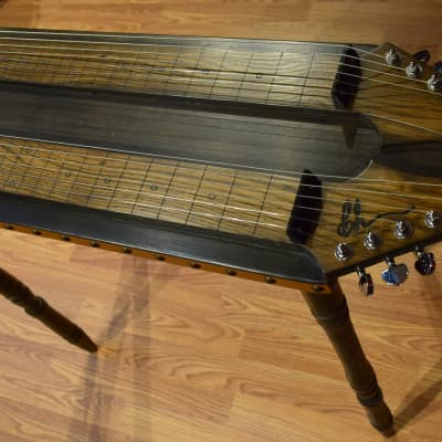 Double Neck - Console Style - Lap Steel Guitar - D / C6 Tuning - Satin Relic Finish - USA Made - Hand Crafted image 16