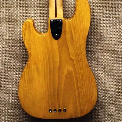 1974 Fender Telecaster Bass Guitar, Ash, Wide Range Humbucker, Maple Neck, Orig Case image 10