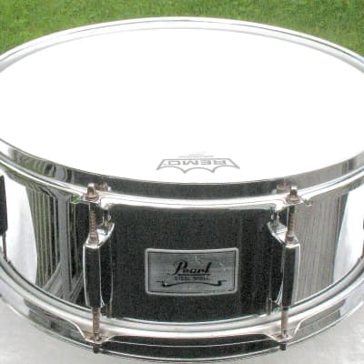 Pearl Steel Shell Snare Drum image 3
