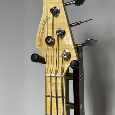 Short Scale bass Woodcraft Electric Guitars Left JB4 Mini Marcus Miller-Influenced 4-String image 4
