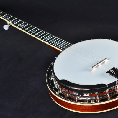 Gold Tone Mastertone OB-3 Orange Blossom "Twanger" Pre-War 5-String Banjo Brown Mahogany image 5