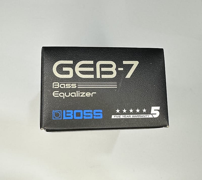 ***BOX ONLY*** Boss GEB-7 Bass Equalizer image 1