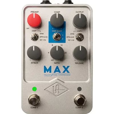 Reverb.com listing, price, conditions, and images for universal-audio-max-preamp-dual-compressor