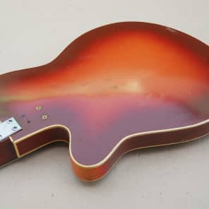 Hora Reghin Vintage '60s Romanian Archtop Electric Guitar(restoration project) image 7