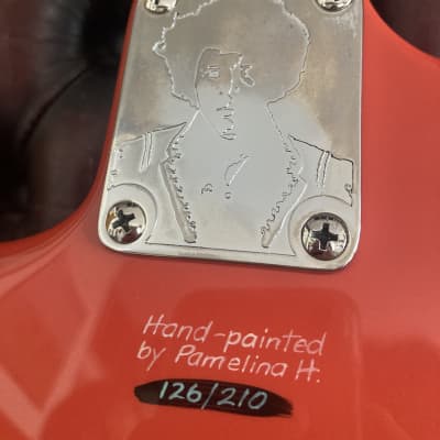 Fender Custom Shop Jimi Hendrix Monterey Pop Festival Stratocaster 1997 - Monterey Pop Art image 13