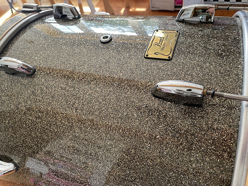 Pearl Masters studio birch 20002010 Bronze glass glitter Reverb