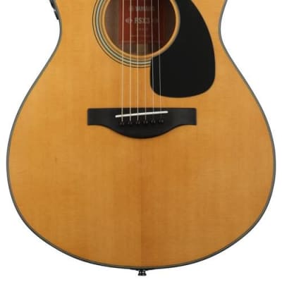 Yamaha Red Label FSX3 Acoustic Electric Guitar  - Natural image 3