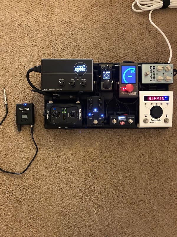 Complete Wireless Pedalboard w/Noble Preamp DI 2021 Reverb