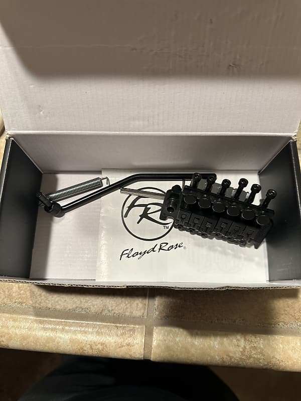 Floyd Rose FRTS2000R2 Special Series Tremolo Bridge System with R2 Nut 2010s - Black image 1