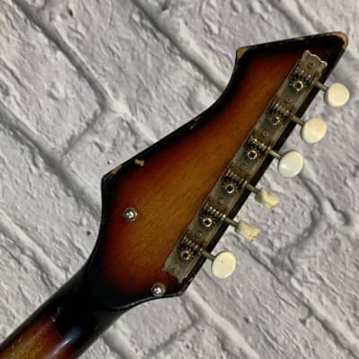 Vintage Norma 1960s 2-Pickup Electric Guitar Sunburst image 6