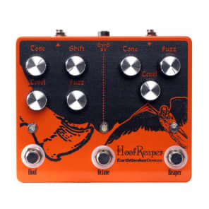 Amazon.com: EarthQuaker Devices Hoof Reaper V2 Double Fuzz