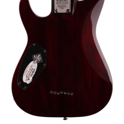 Schecter Omen Extreme 7 String Electric Guitar Black Cherry image 6