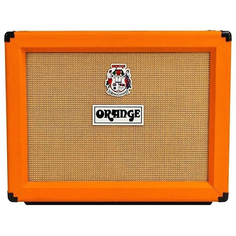 Orange PPC212-OB Guitar Speaker Cabinet (120 Watts, 2x12"), Orange image 1