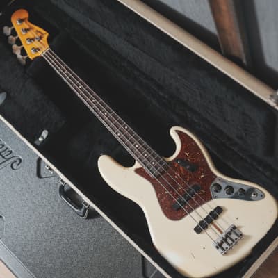 1964 Fender Jazz Bass black w/matching headstock and orig