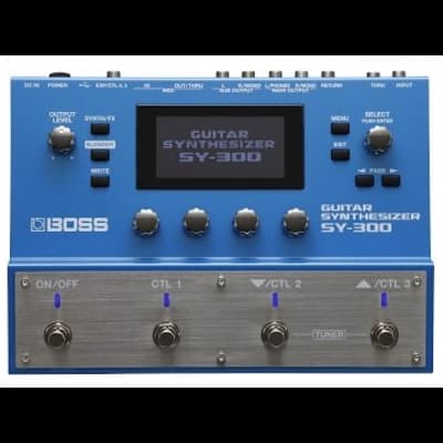 Boss SY-300 Guitar Synthesizer Blue for sale